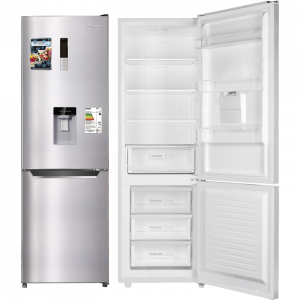 Refrigerador Combi Frío Seco 299 Litros Inox con Dispensador y Control Digital PHILCO